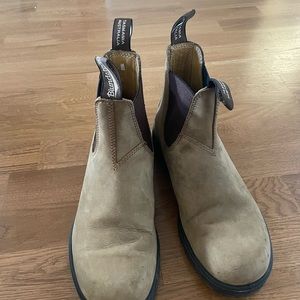 Blundstone tan brown unisex boots mens size 7 women 9.5